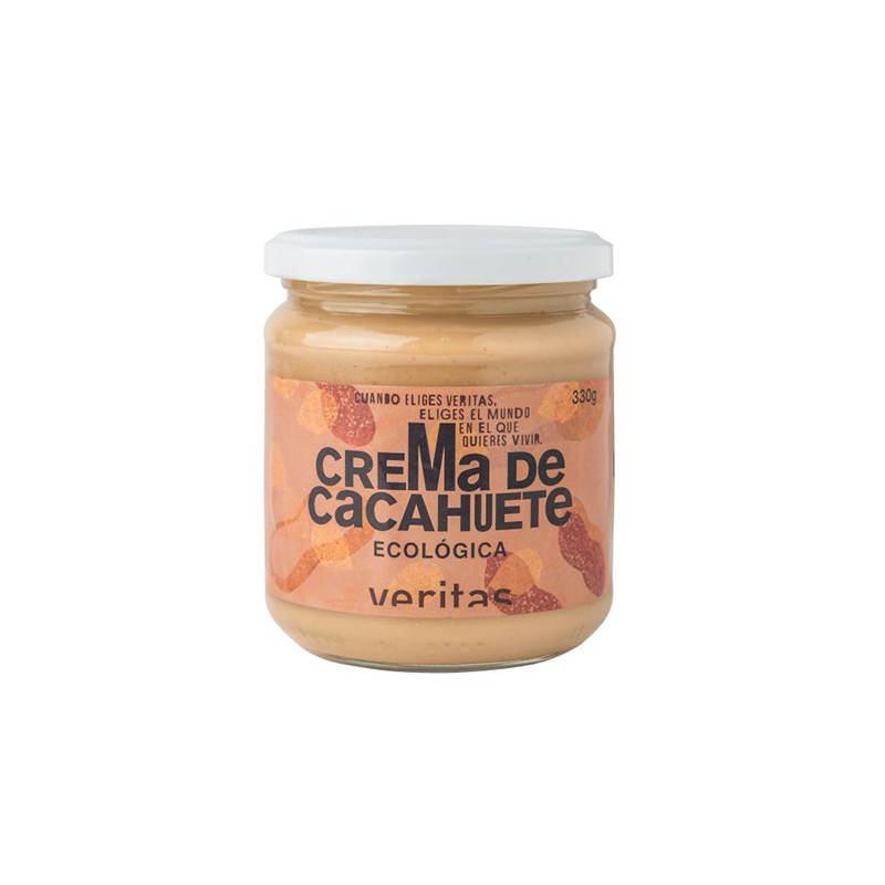 Crema de Cacahuete 100% 330g ECO Veritas