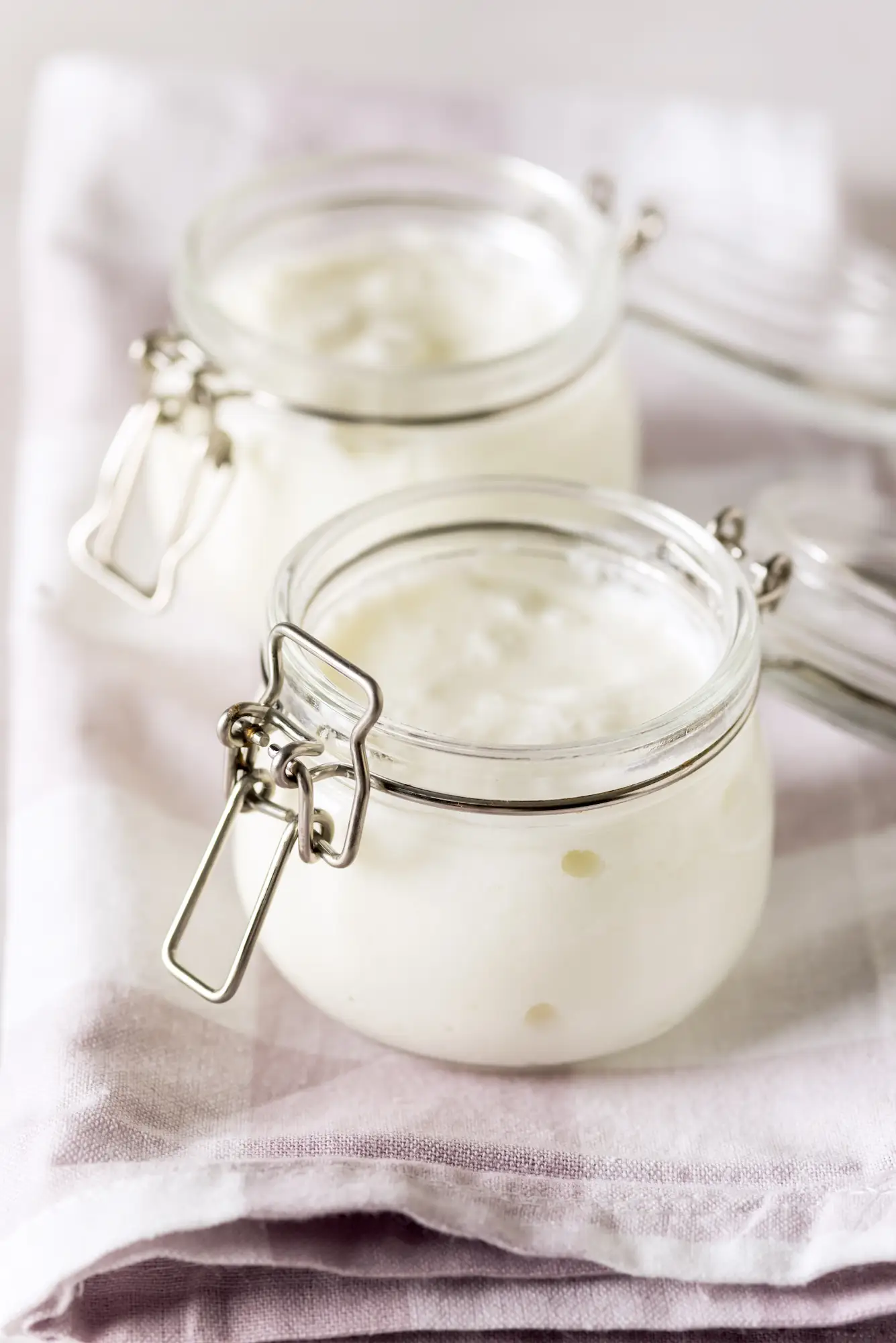 Yogur ecológico presentado en tarros de vidrio, imagen oficial de Can Corder