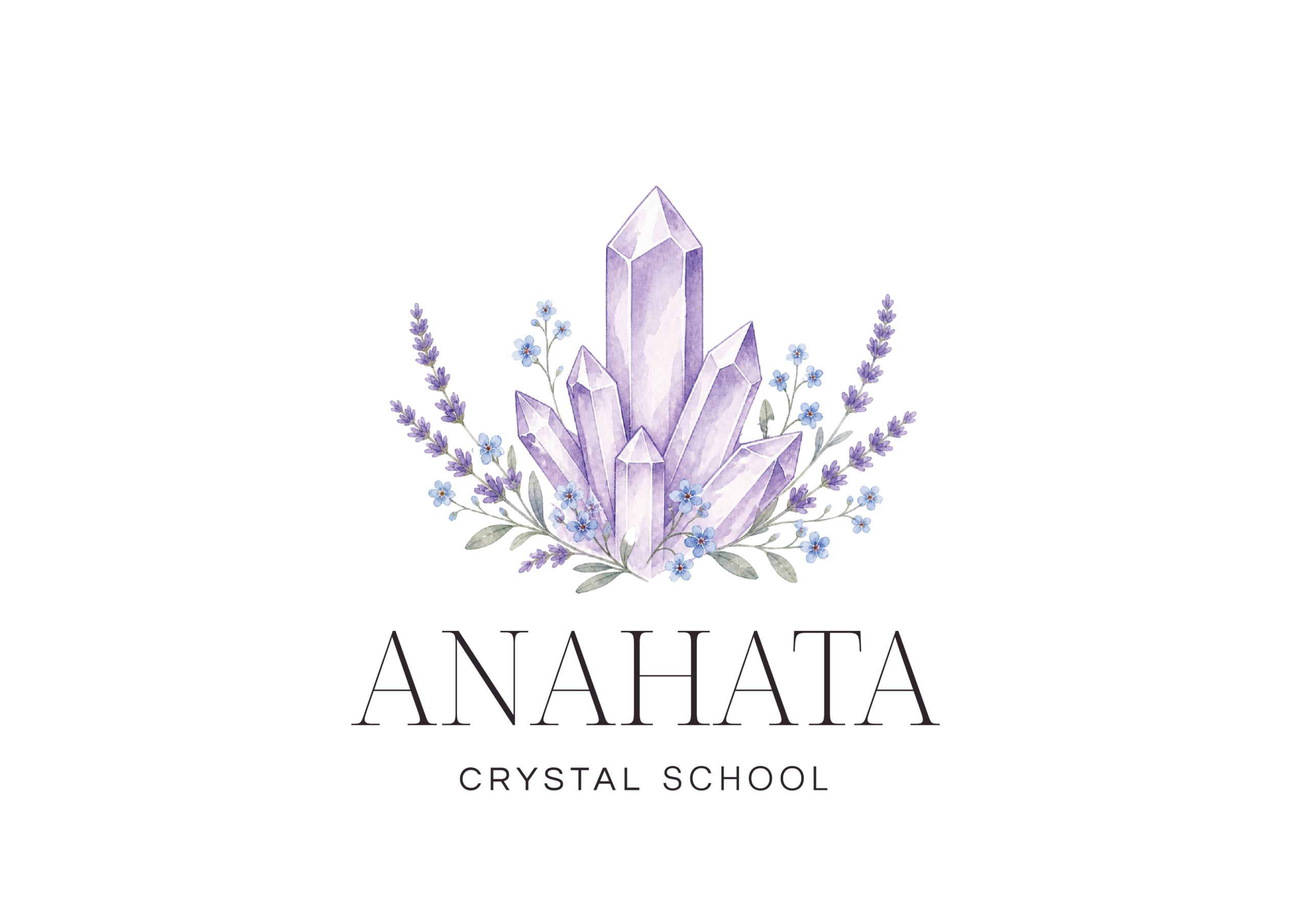 Logotipo de Anahata Crystal School