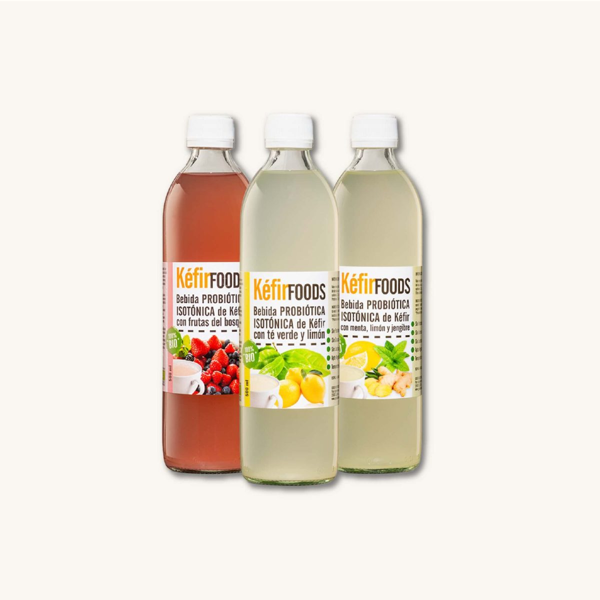 Bebidas funcionales ecológicas de Good Bio Foods