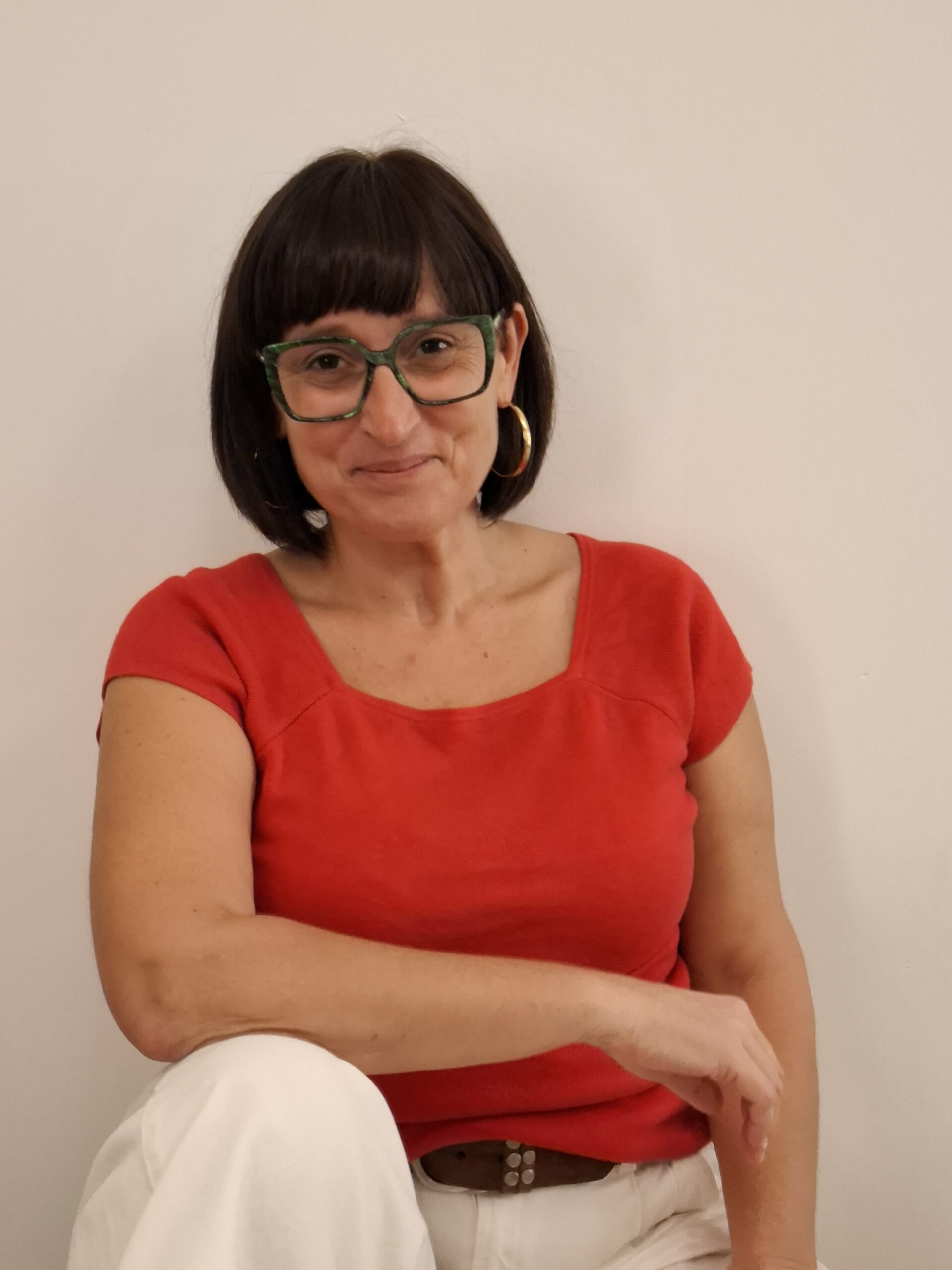 Retrato de Carmen González, terapeuta en integración psicocorporal